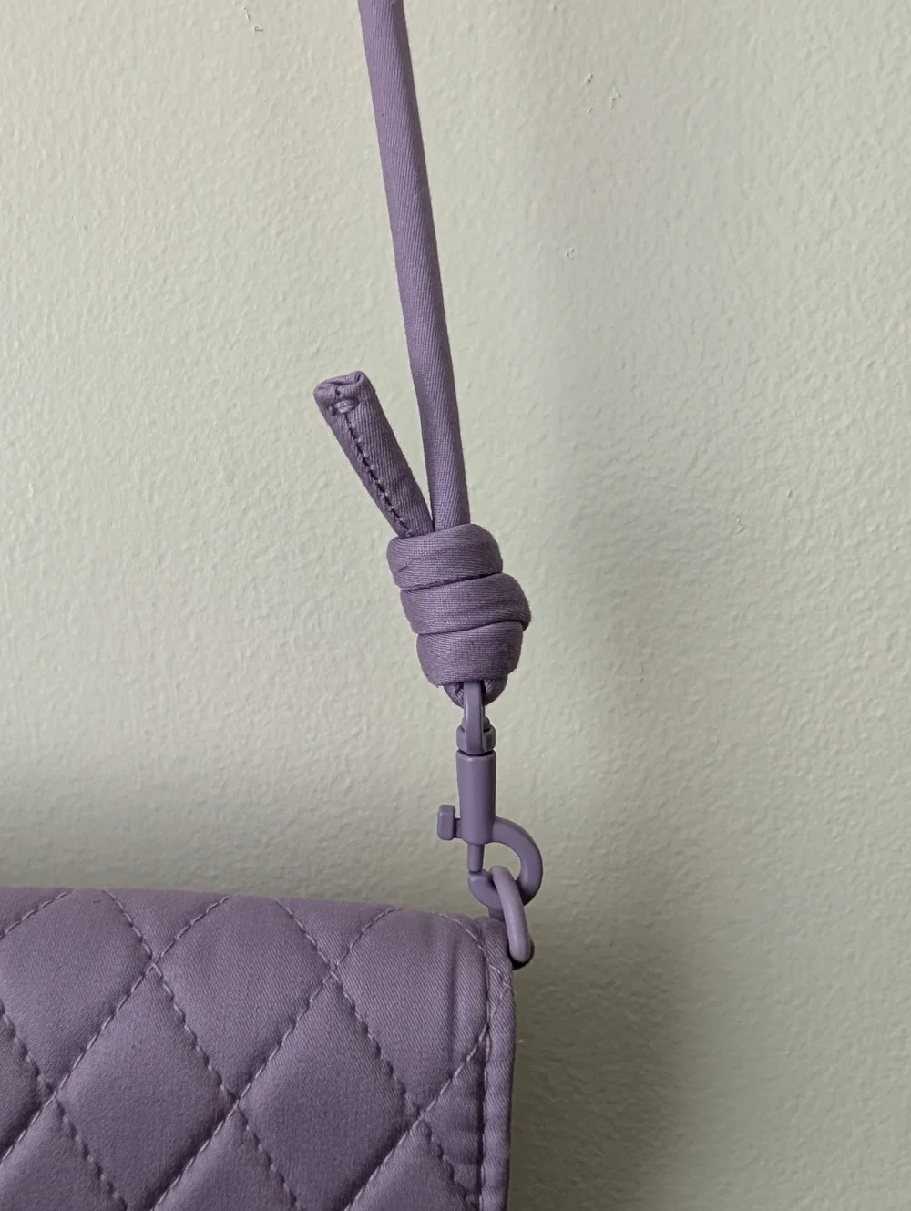 Vera Bradley Wildwood Wallet Crossbody Bag Purple Rhapsody Quilted Cotton NWT